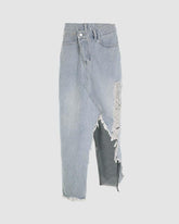 Whitechapel Denim Asymmetrical Skirt